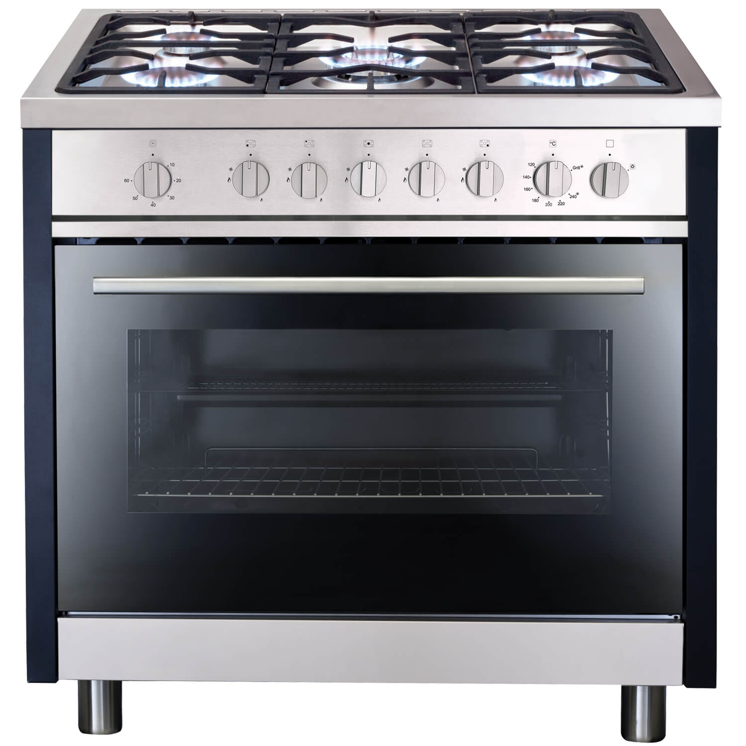 MR311SS 90cm single cavity gas range cooker CDA Appliances Built